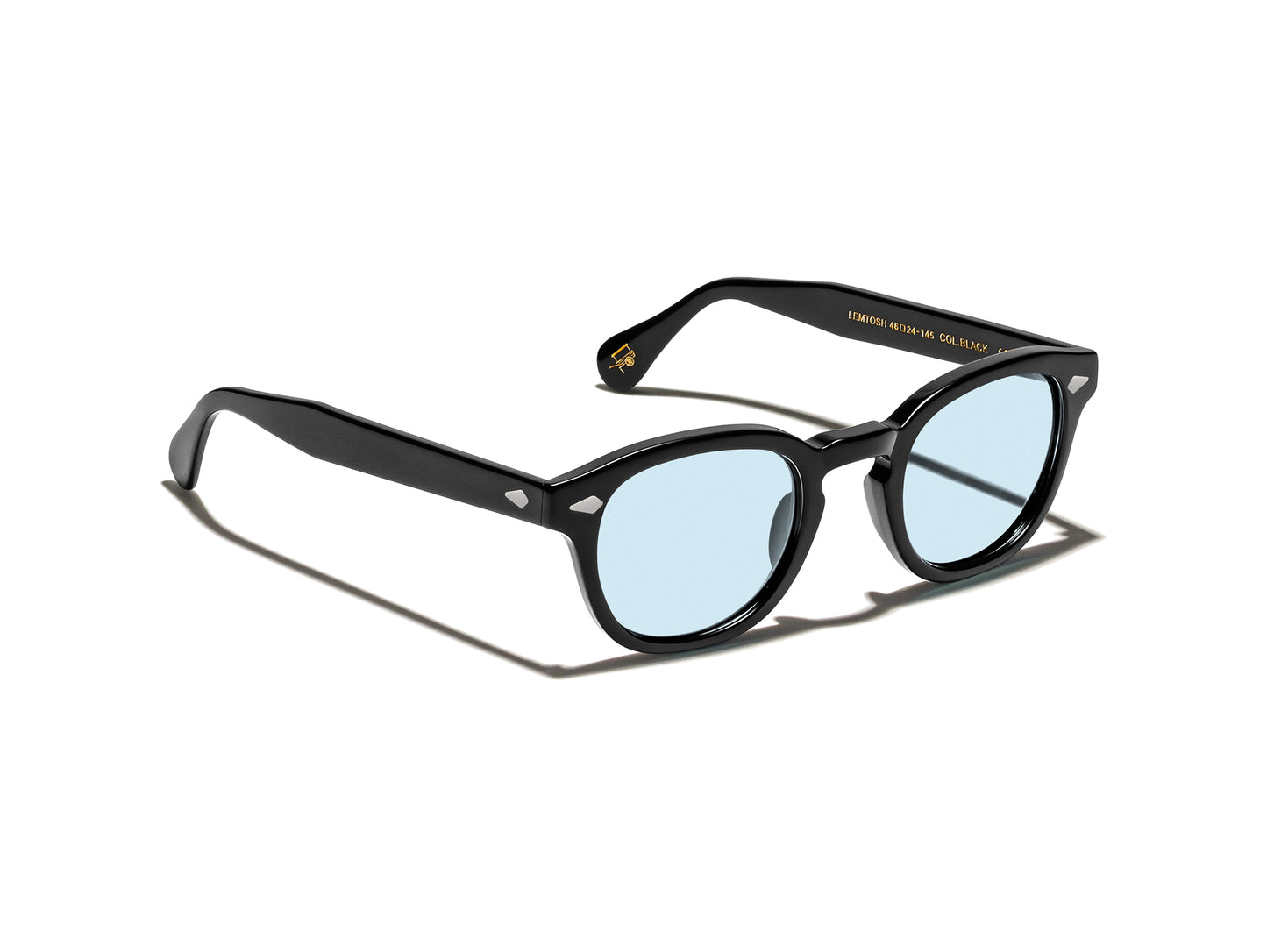 MOSCOT - LEMTOSH custom made tints *Black Bel Air Blue