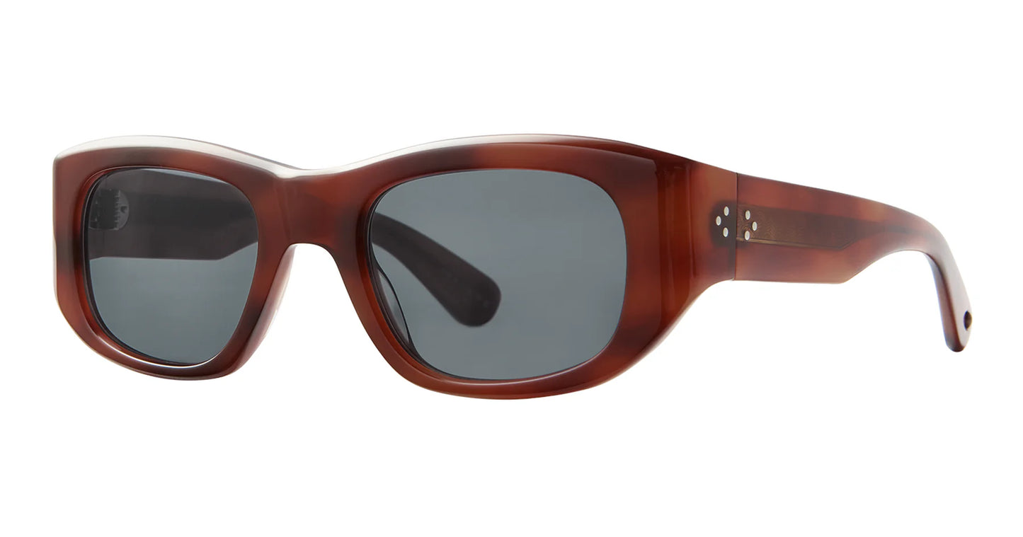 GARRETT LEIGHT - Laguna  * Vintage Burnt Tortoise Blue Smoke